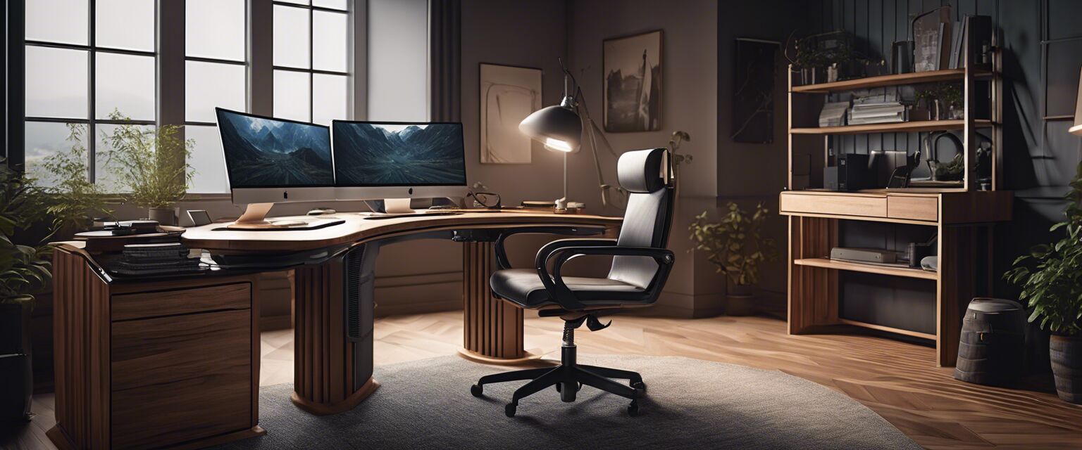 Ergonomic desk